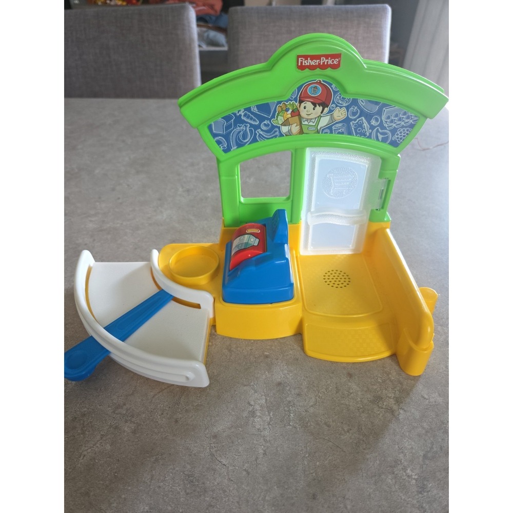 Fisher-Price Little People One Stop Grocery Shop playset Main Store Front